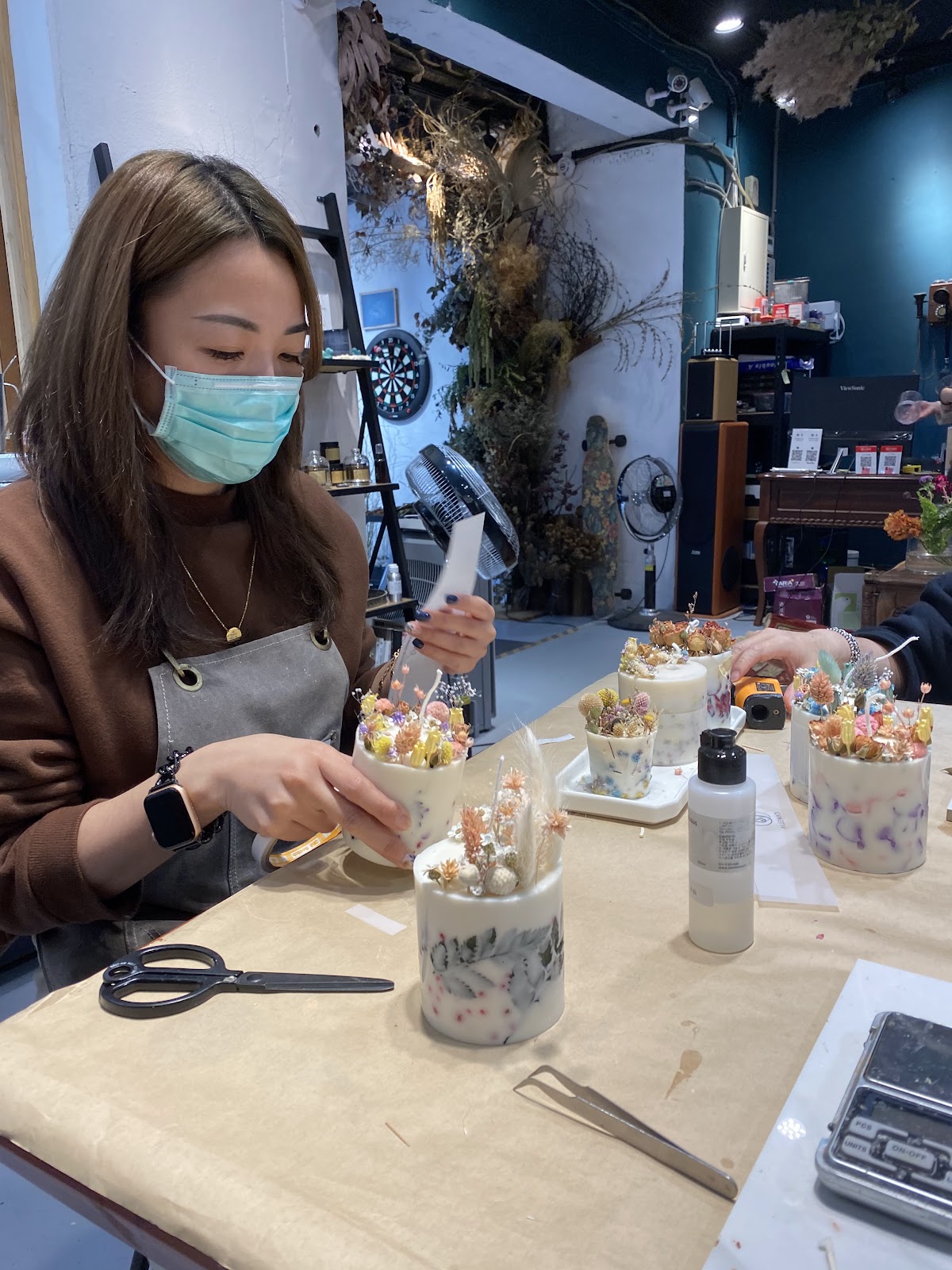 Camelia卡蜜莉亞香氛工作室 KPIA調香 KCCA蠟燭證照課程 各式韓國手作課程 店內環境照片 3