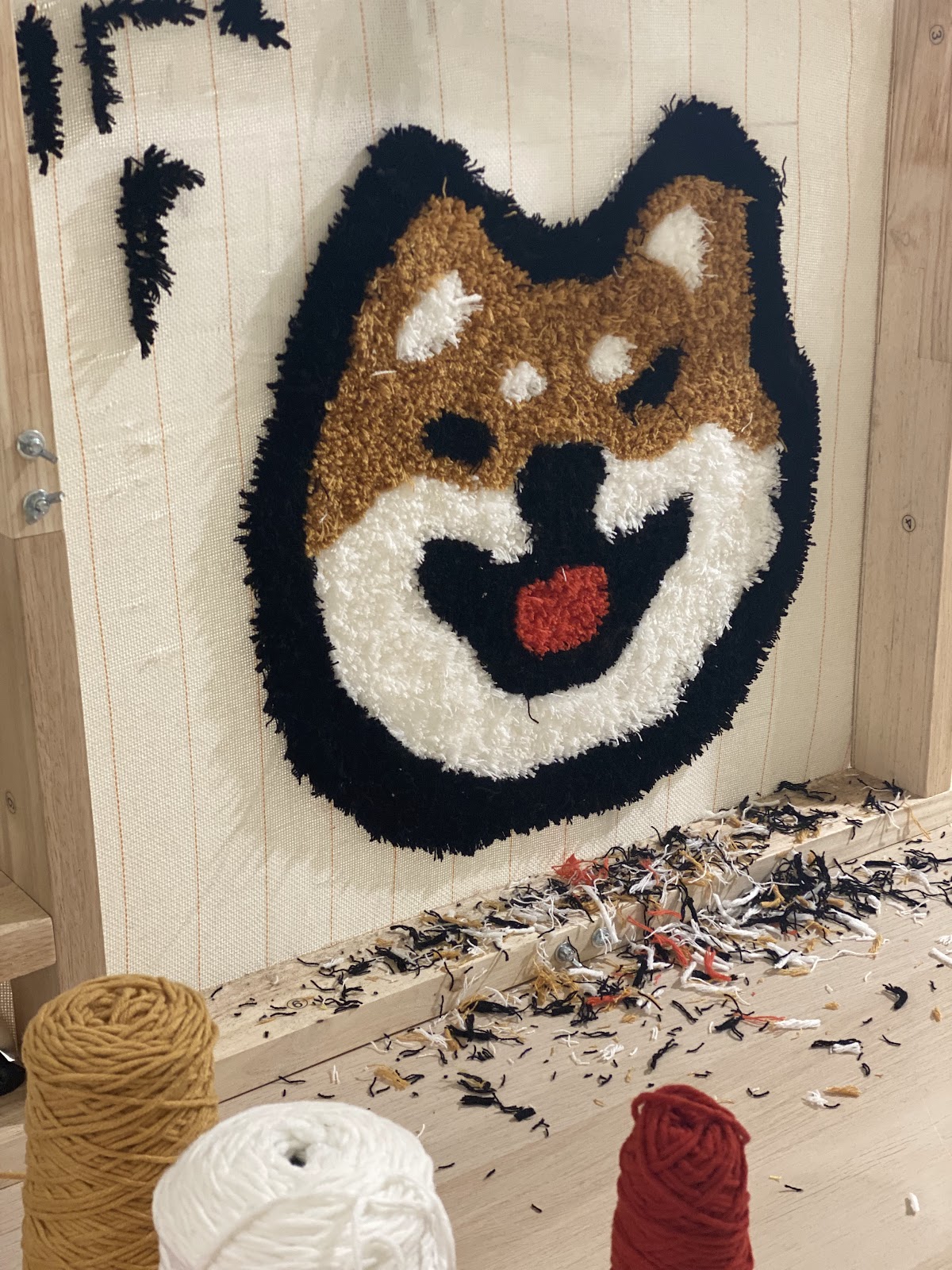 花吃毛線 手作地毯 What's Tufting 店內環境照片 3