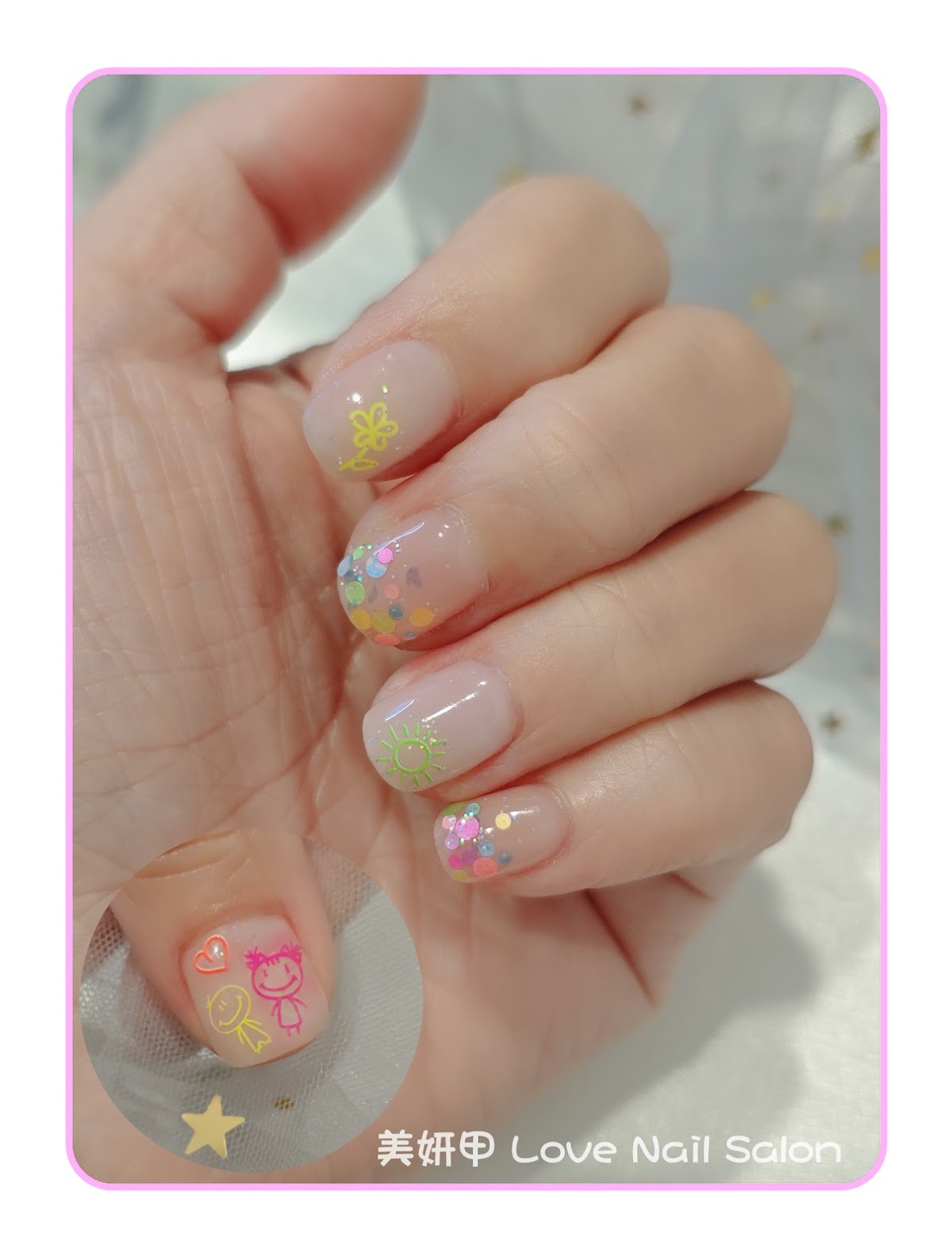 美妍甲Love nail salon美甲-醫院卸甲-美睫-紋繡 店內環境照片 5