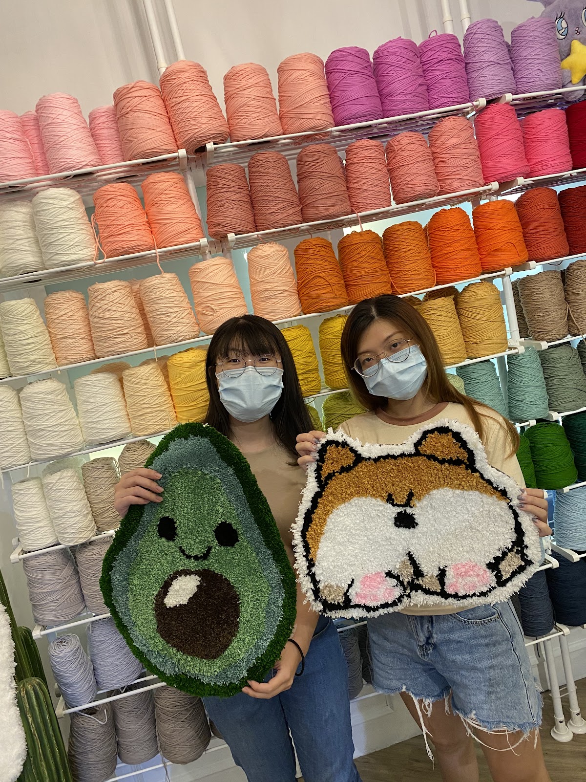 花吃毛線 手作地毯 What's Tufting 店內環境照片 2