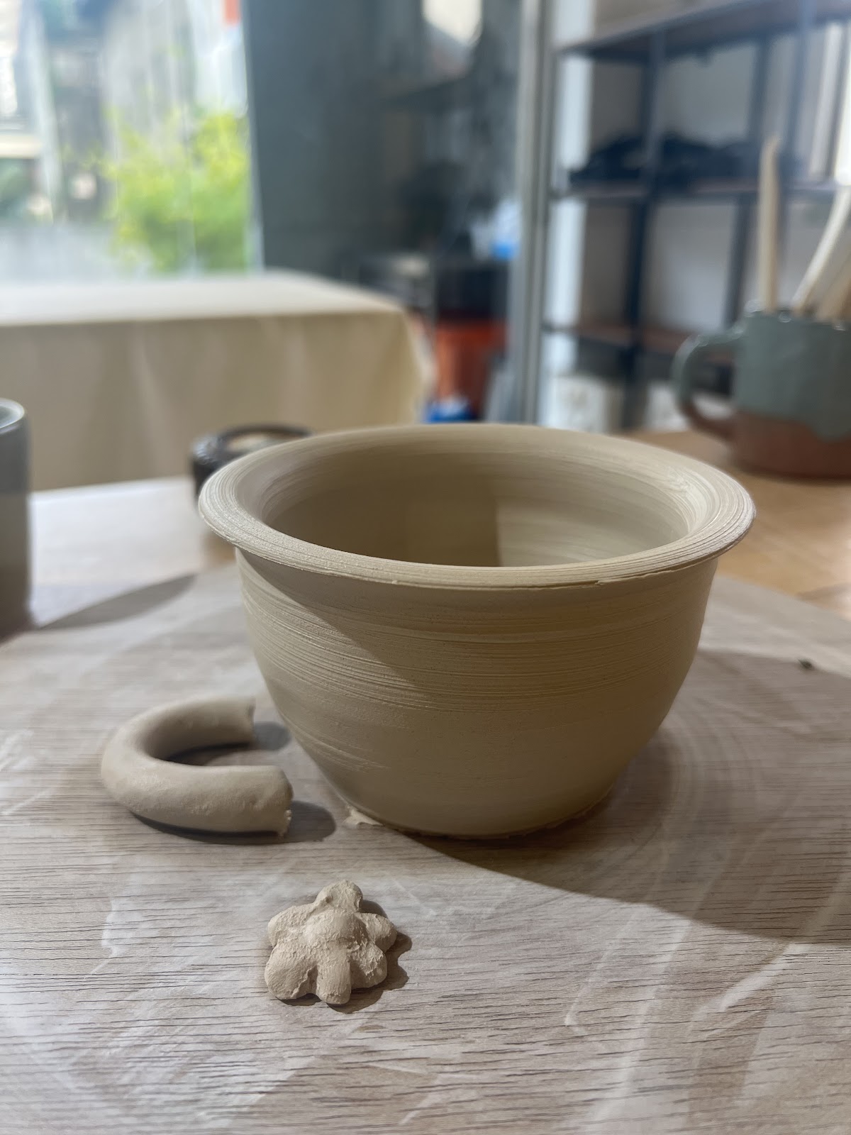 迪化半日陶作(需預約) Pottery Studio 手拉坯 捏陶 馬克杯創作 店內環境照片 3